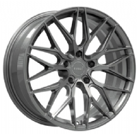 TISLI FF20 8.5"X19-5/114  ET35 Titanium Silver (900 Kg)